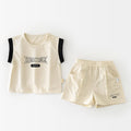 Soft cotton summer suit set