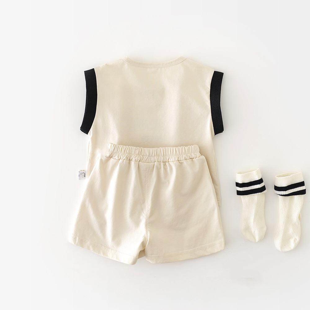 Soft cotton summer suit set