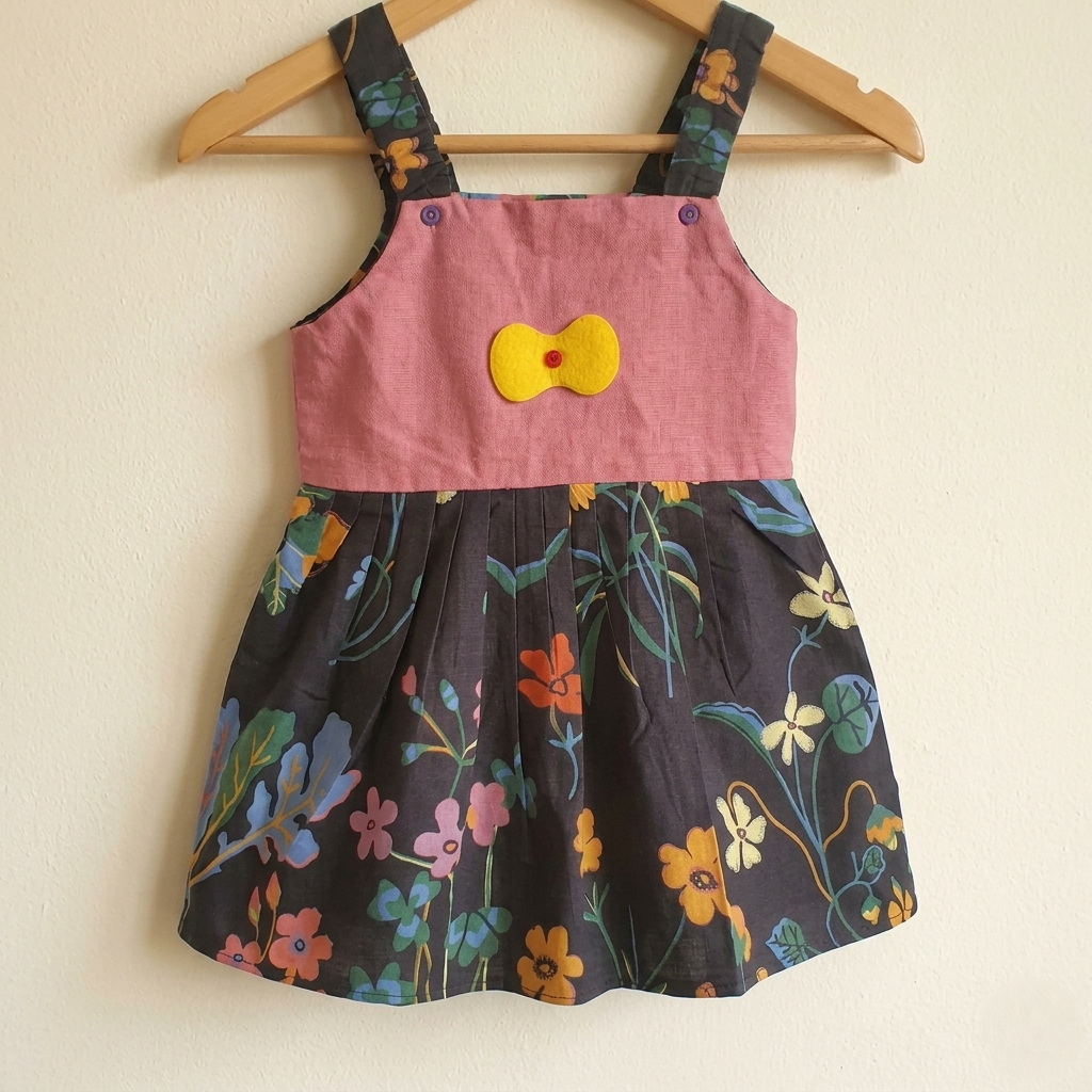 Premium Cotton Floral Baby Frock